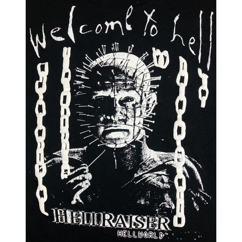 Hellraiser Hellworld Promo‎ T Shirt Short Sleeve Black Size Large - Picture 2 of 5